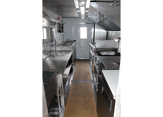 Ena's Jerkmania Food Truck Interior